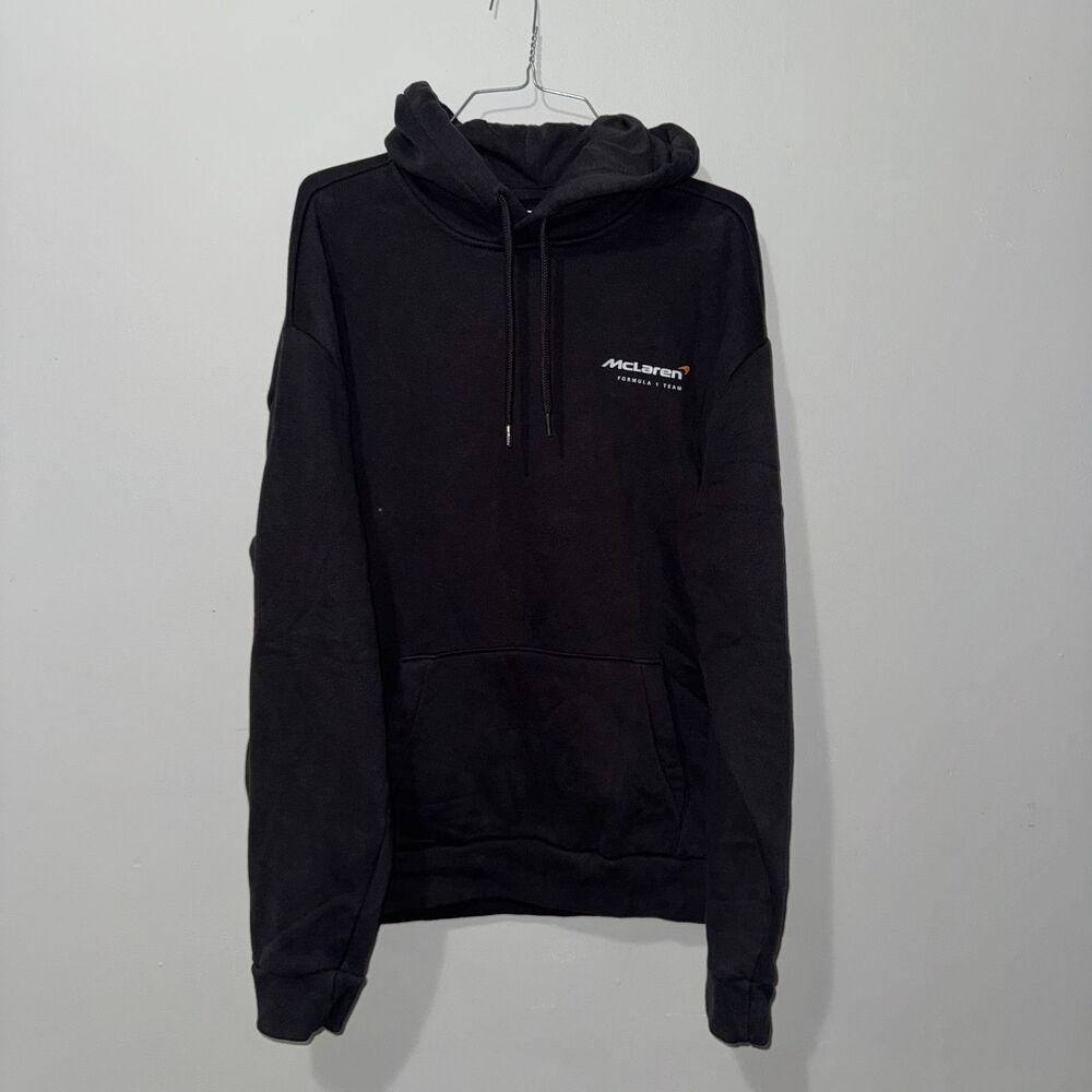Hollister Co. x McLaren Men's Gray Hoodie - Size L